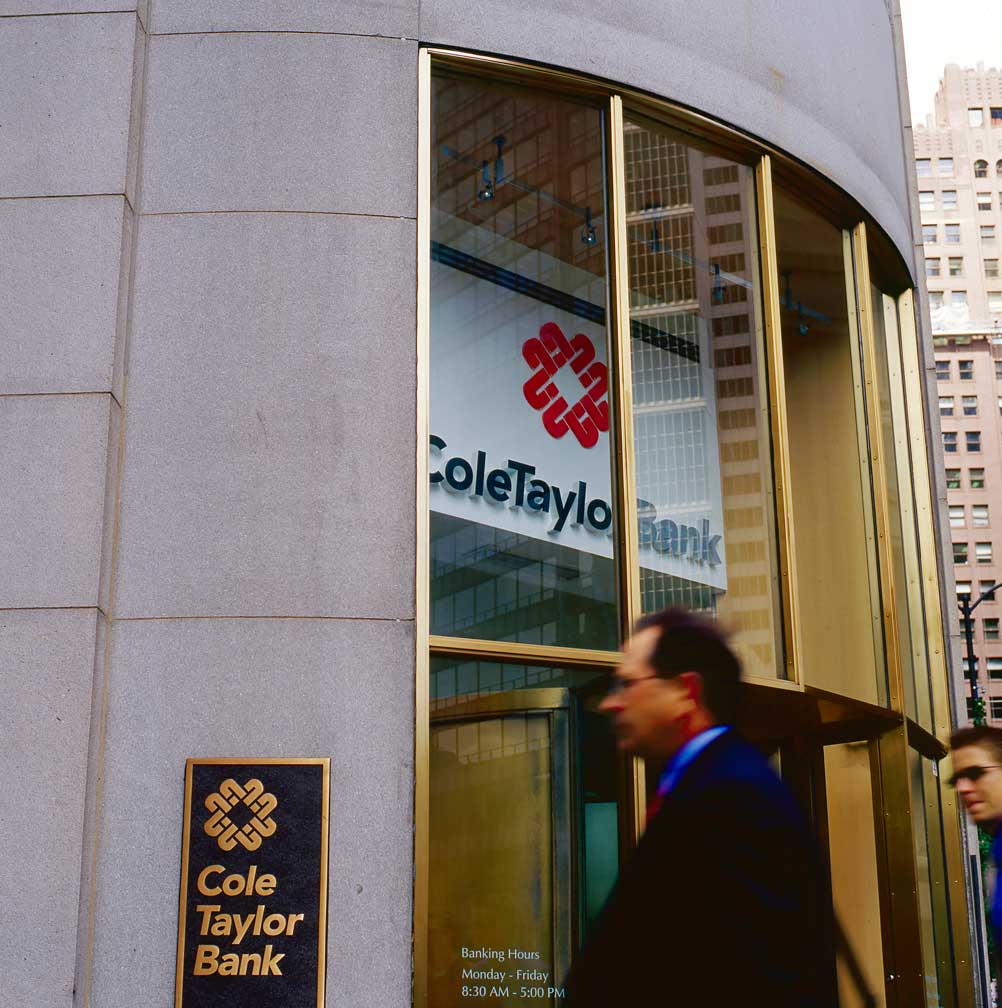 cole-taylor-bank_sign_b.jpg Art Direction by: Bart Crosby, Crosby Associates